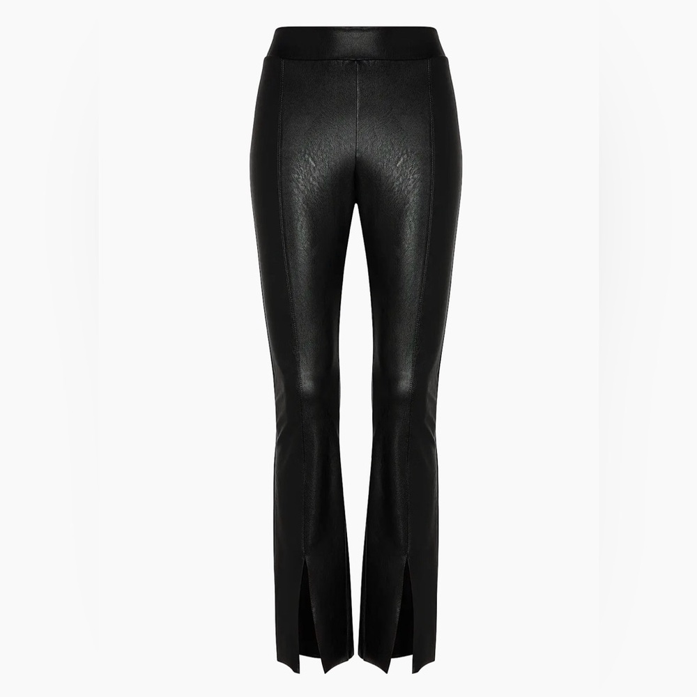 Commando Black Split Front Pants